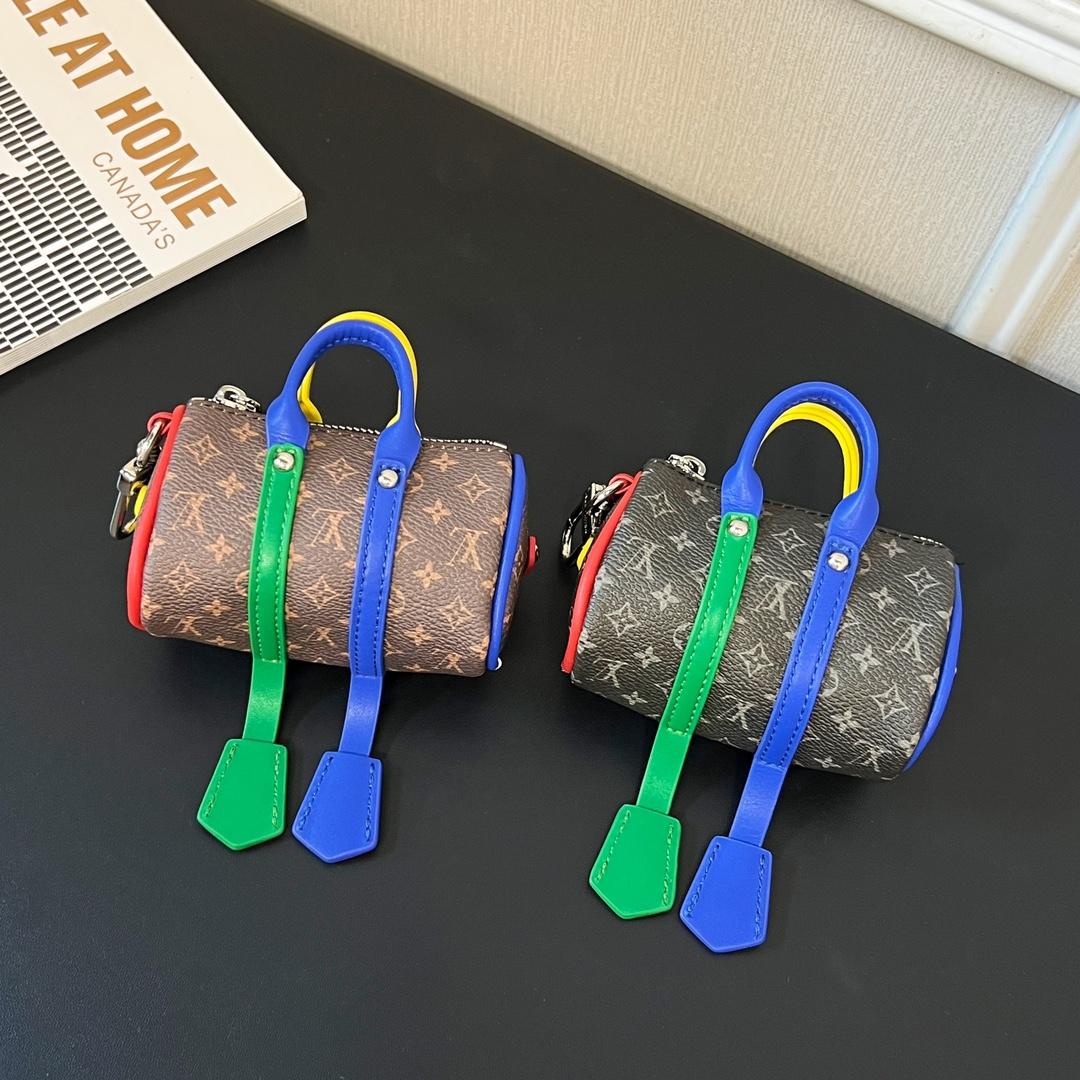 Louis Vuitton Mister Keepall Key Holder And Bag Charm    - DesignerGu