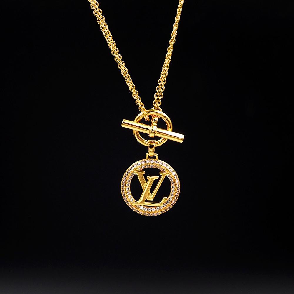 Louis Vuitton Louise Tresor Necklace   M01512 - 