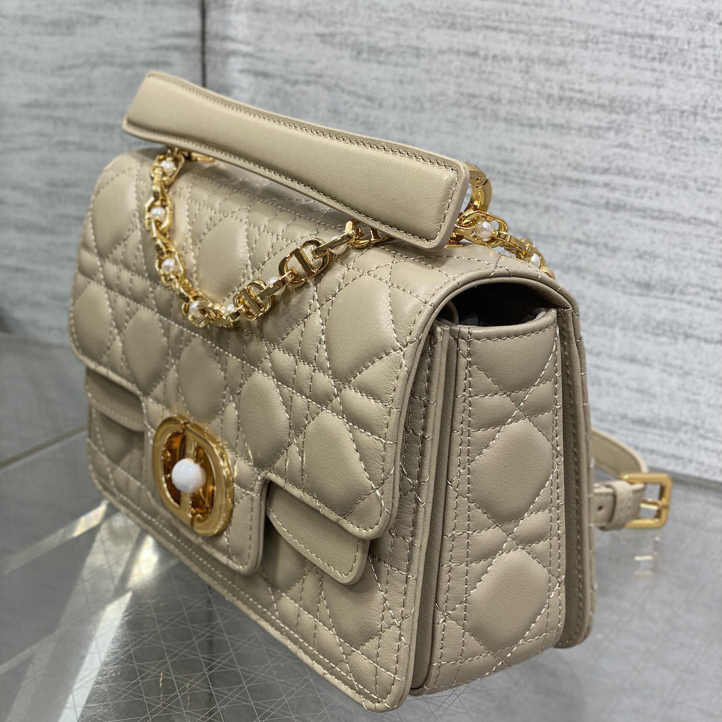 Dior Small Dior Jolie Top Handle Bag - 