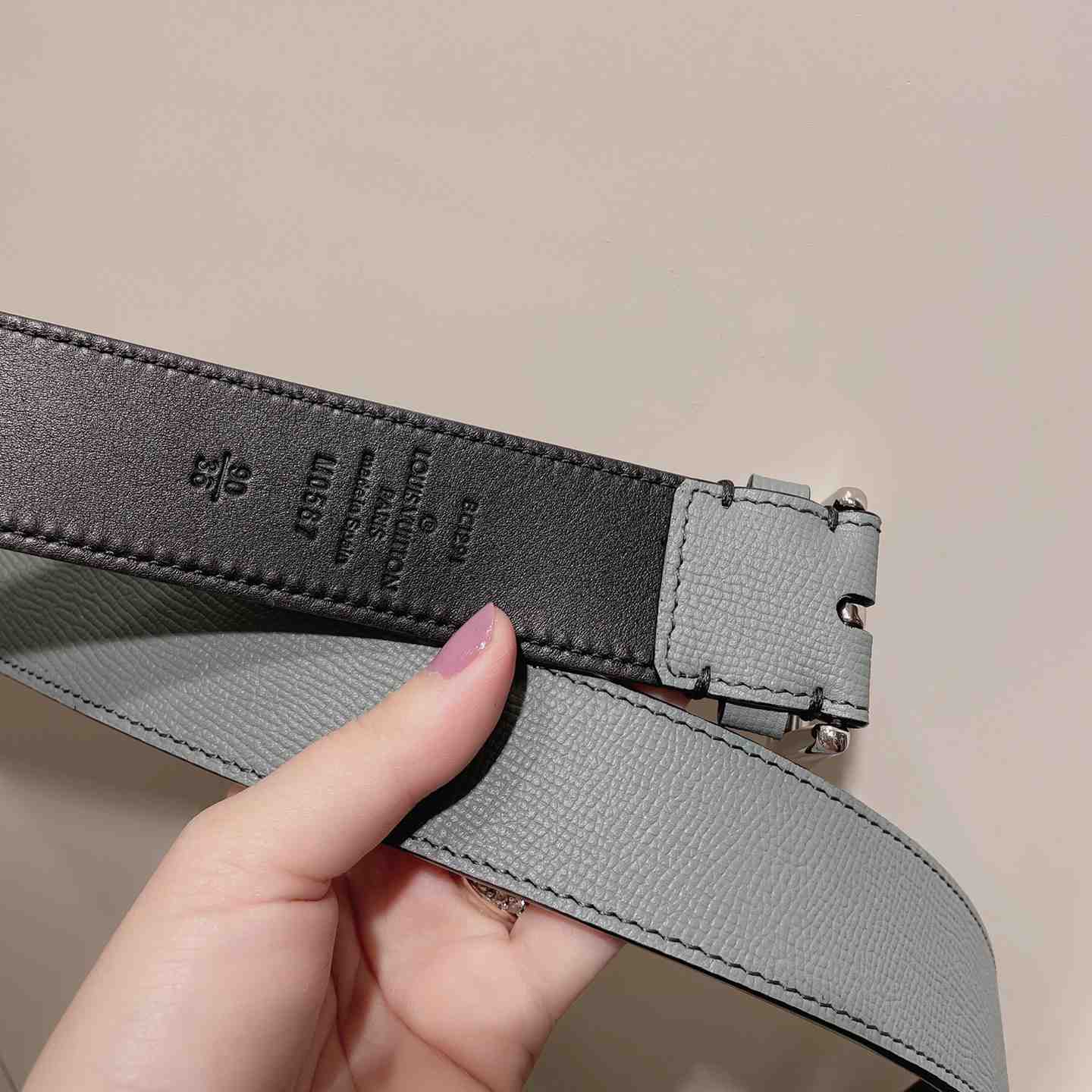Louis Vuitton LV City Pin 35mm Belt   M0587T - 