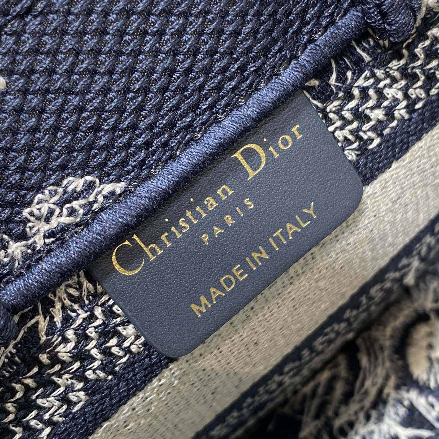 Dior Mini Dior Book Tote With Strap - 