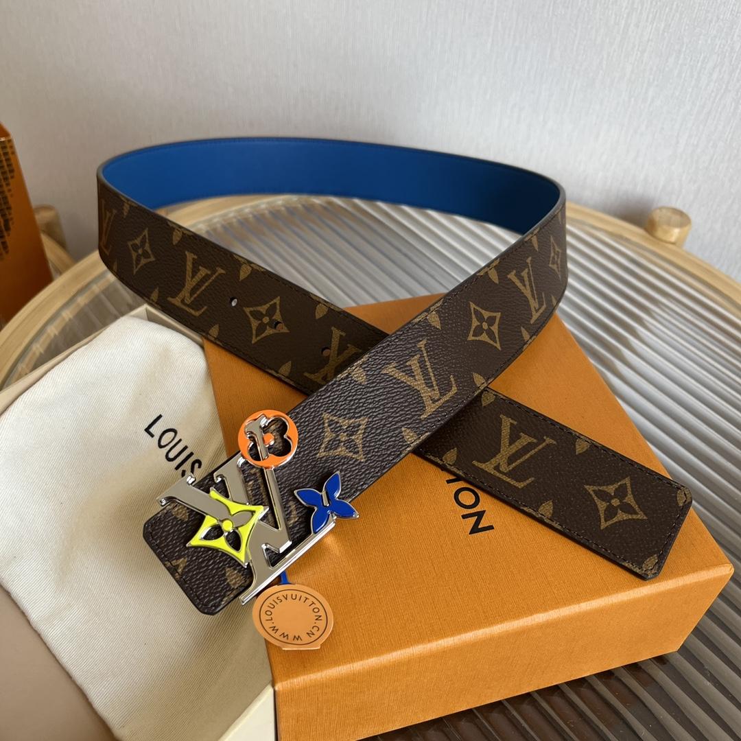 Louis Vuitton LV Blossom 40mm Reversible Belt    M8350U - 