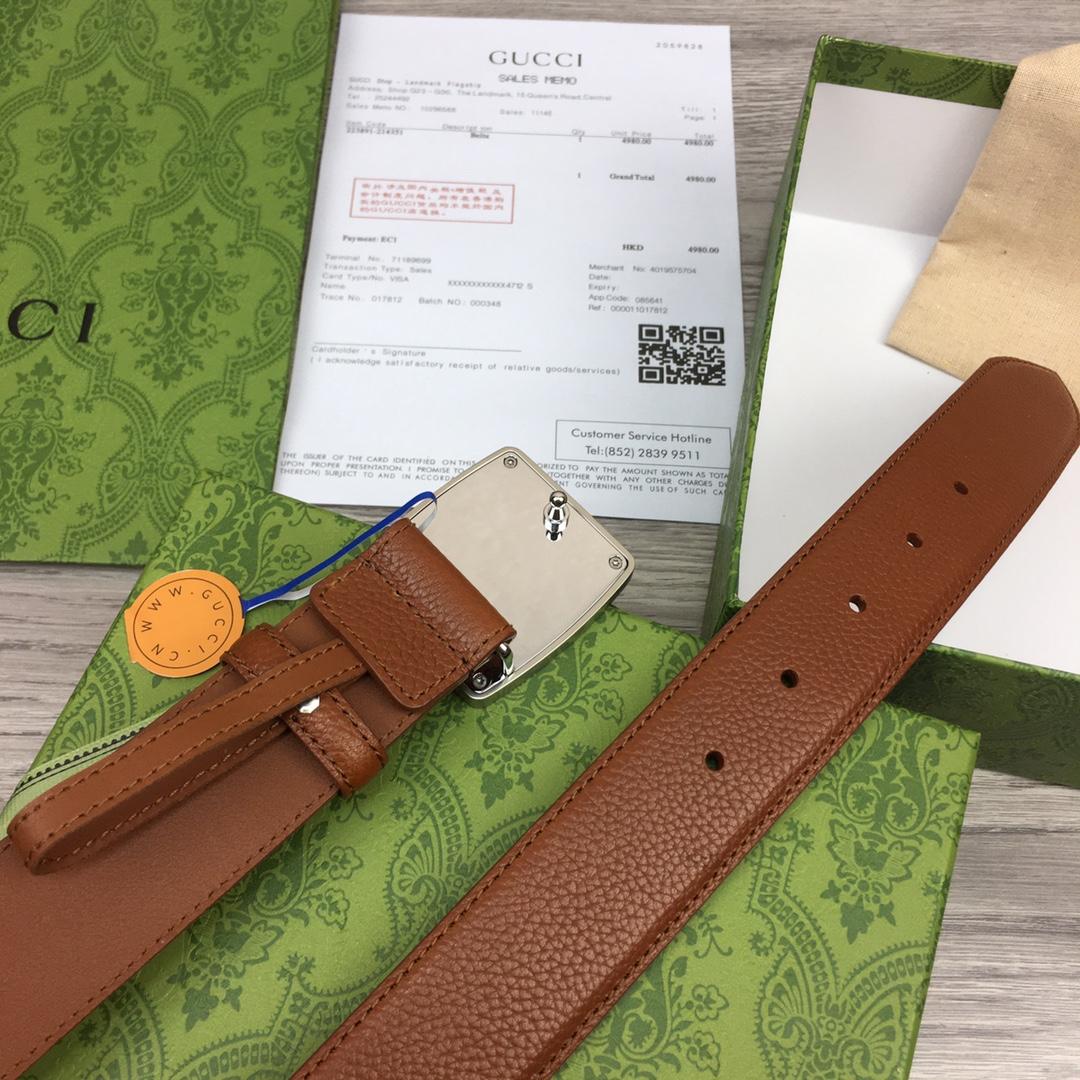 Gucci Leather Belt  35mm - 