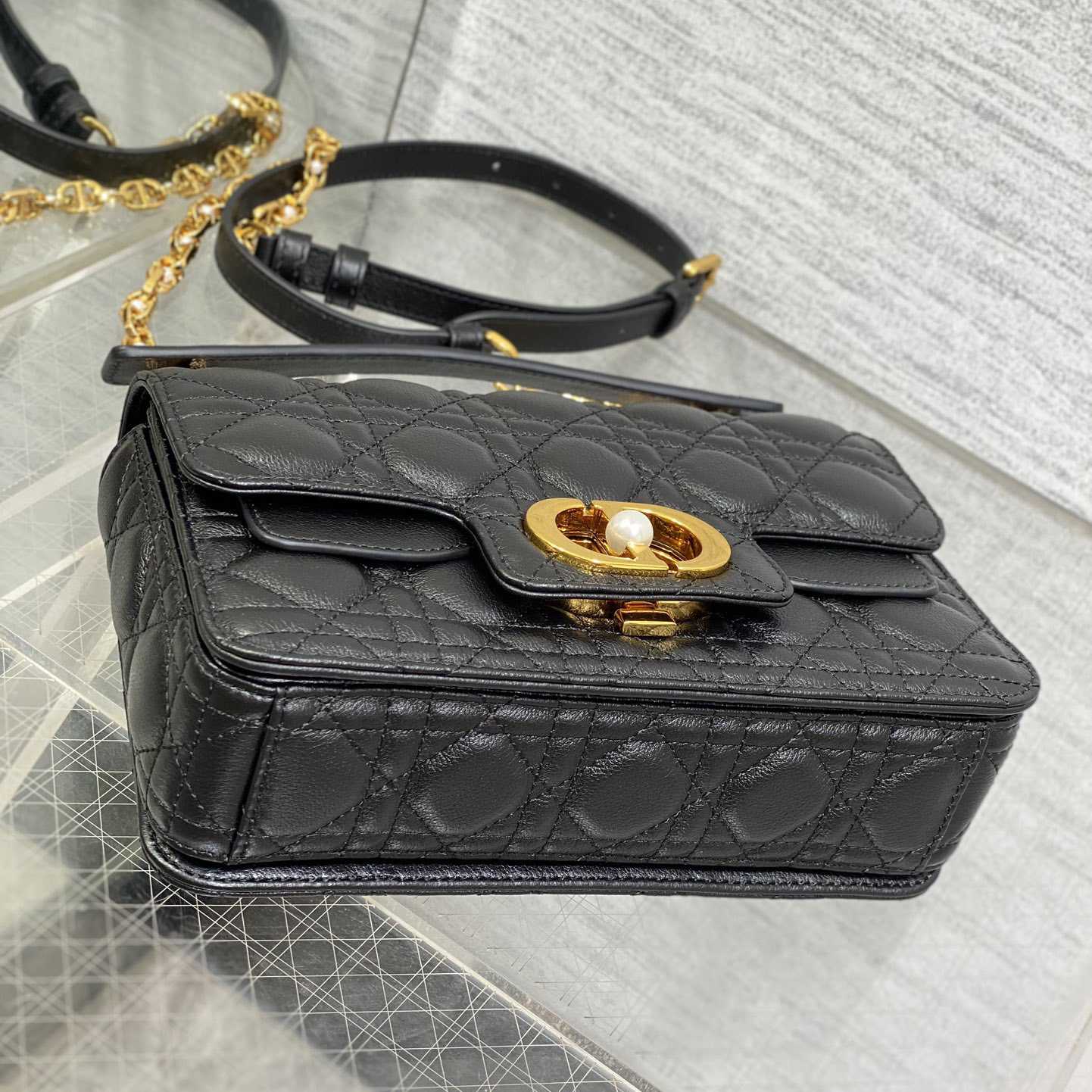 Dior Small Dior Jolie Top Handle Bag - 