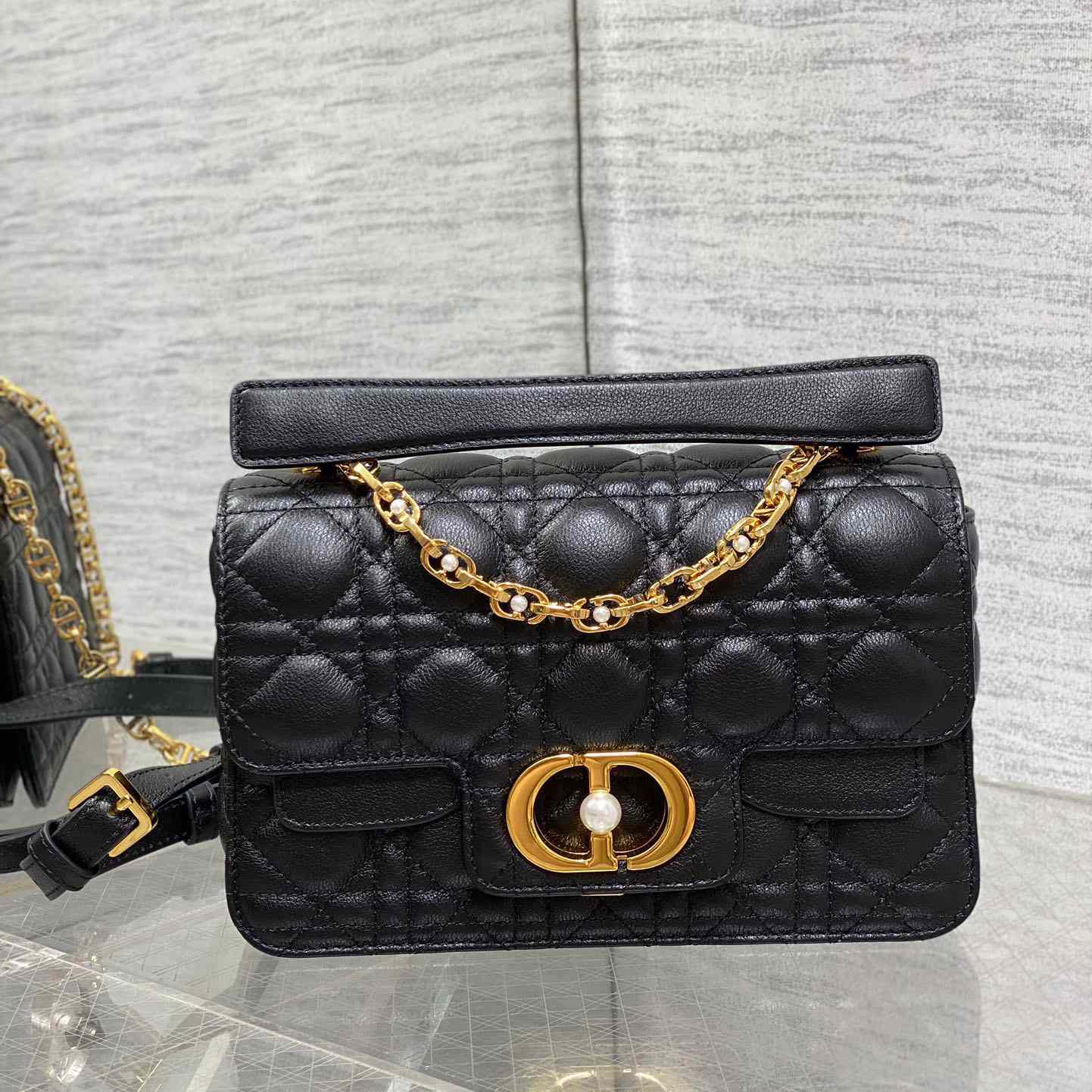 Dior Small Dior Jolie Top Handle Bag - 