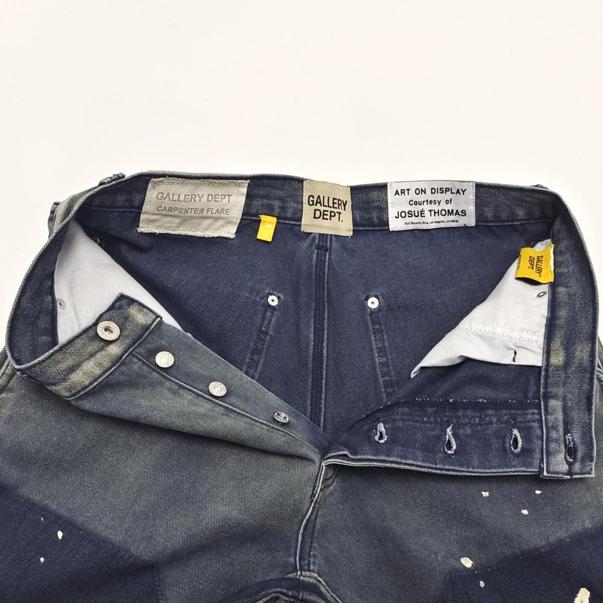 Gallery Dept Paint-splatter Detail Jeans - 