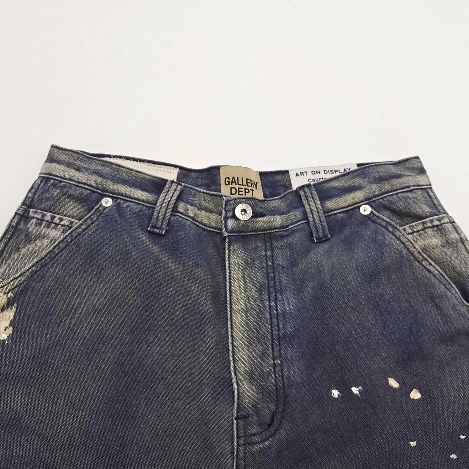 Gallery Dept Paint-splatter Detail Jeans - 