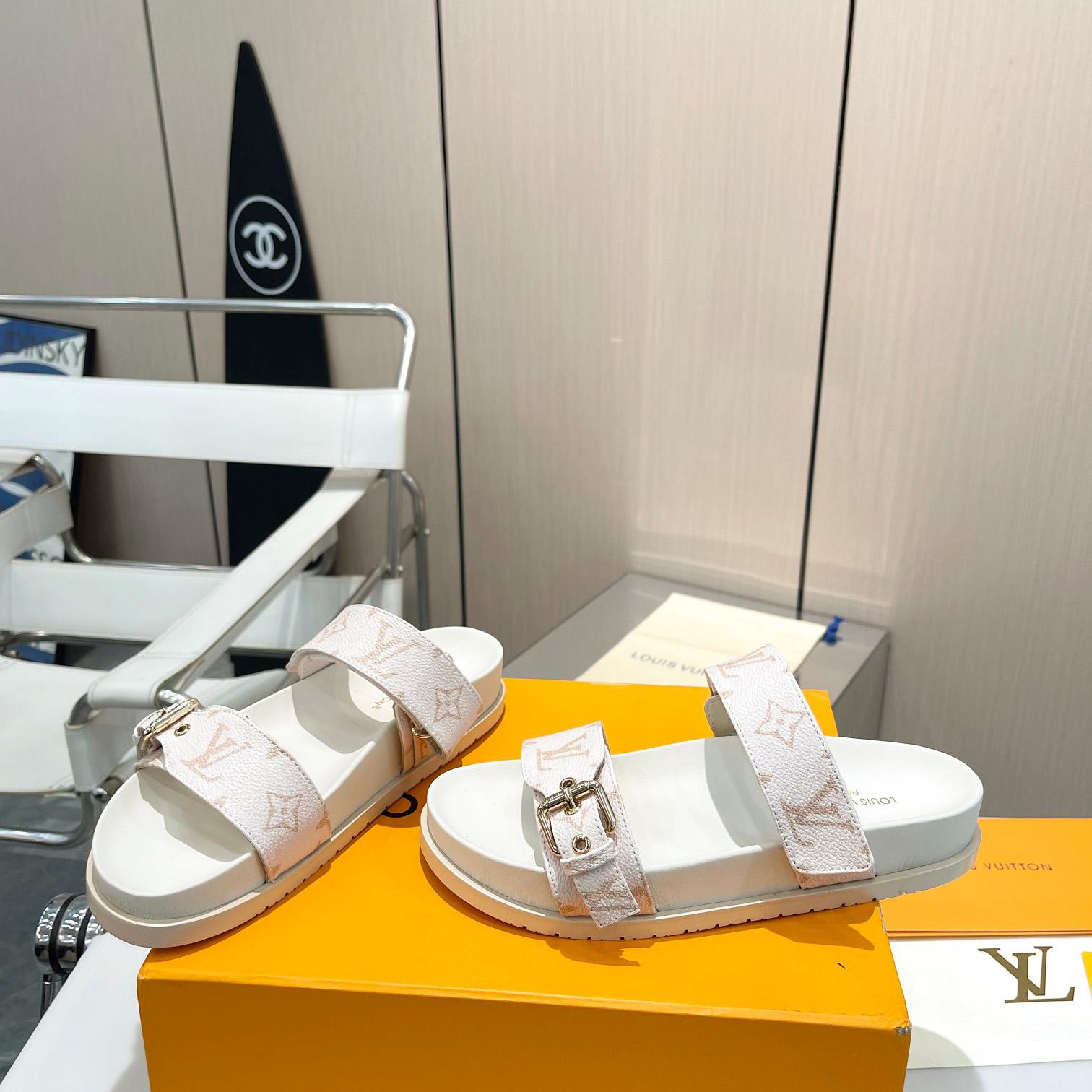 Louis Vuitton Bom Dia Flat Comfort Mule     1ACHYI - 