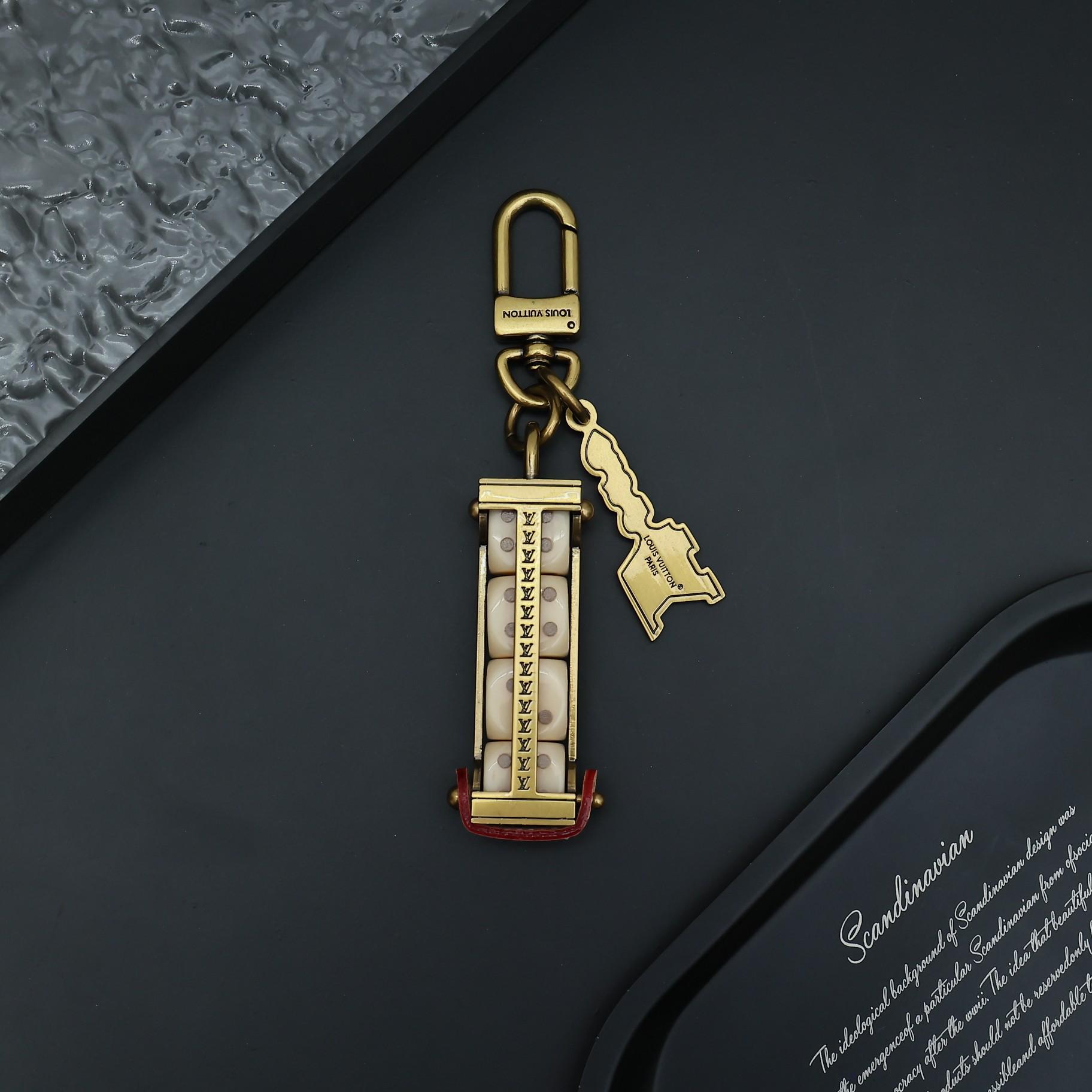 Louis Vuitton LV Lovers Dice Bag Charm & Key Holder  M01750 - 