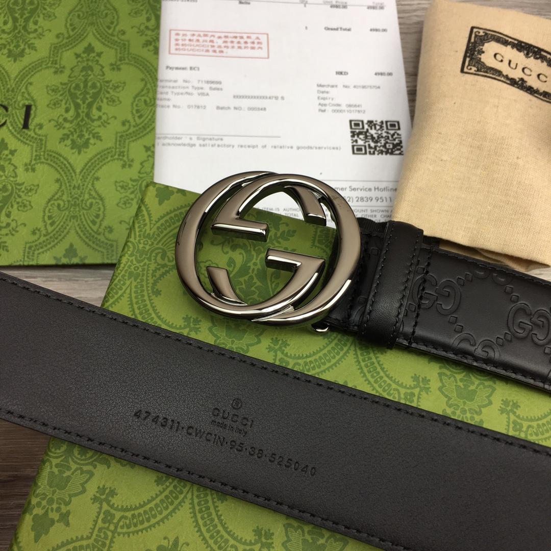 Gucci Leather Belt  40mm - 
