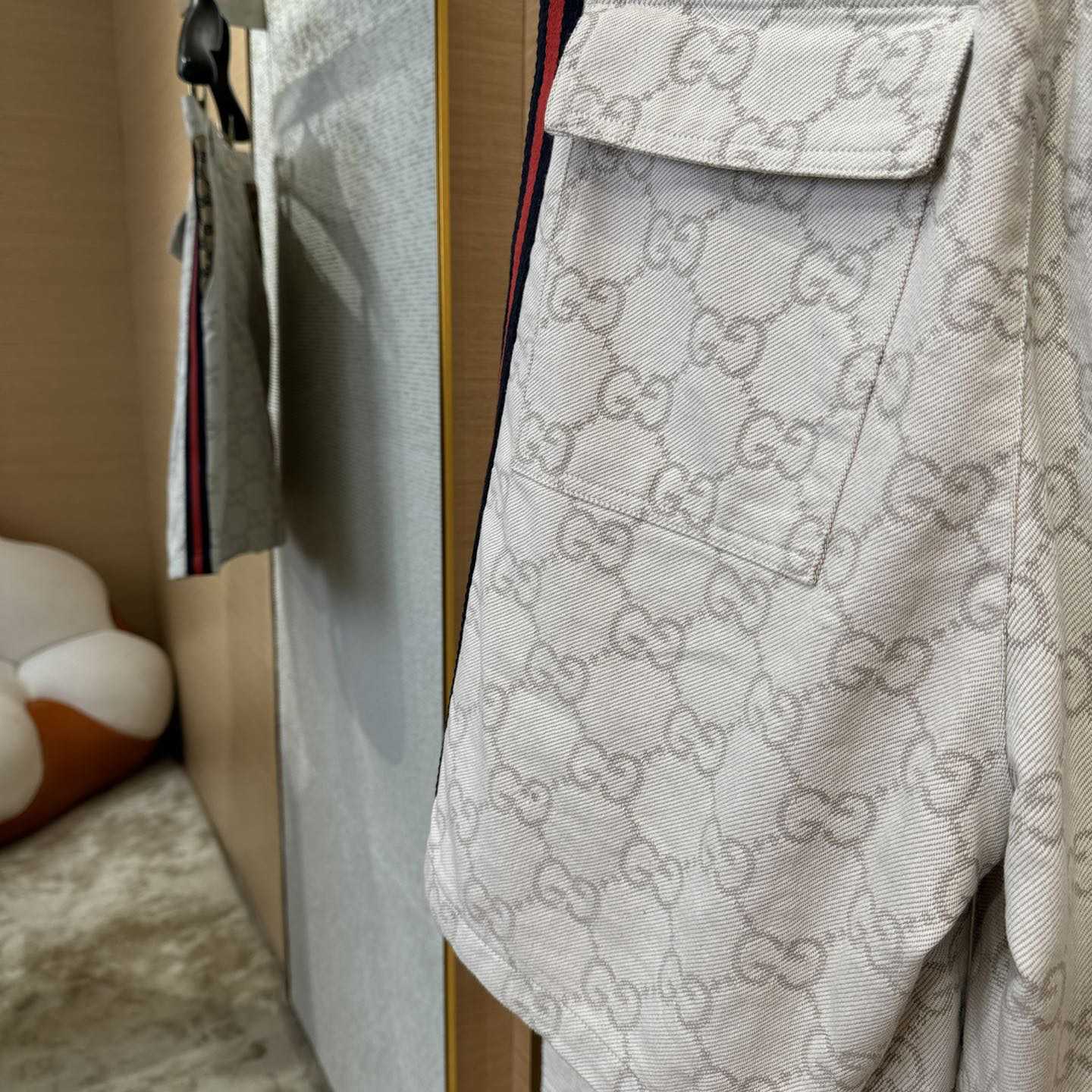 Gucci GG Cotton Jacquard Bermuda Shorts - 