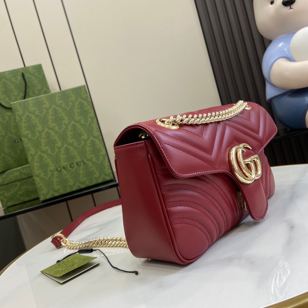 Gucci GG Marmont Small Shoulder Bag - 