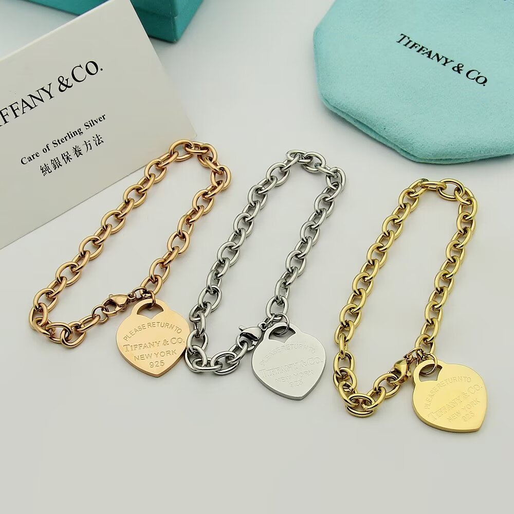 Tiffany & Co. Heart Tag Bracelet - 