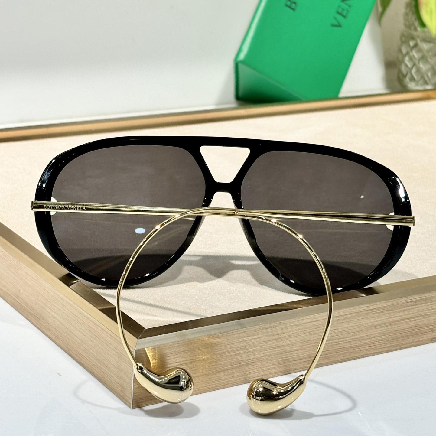 Bottega Veneta Drop Aviator Sunglasses    - 
