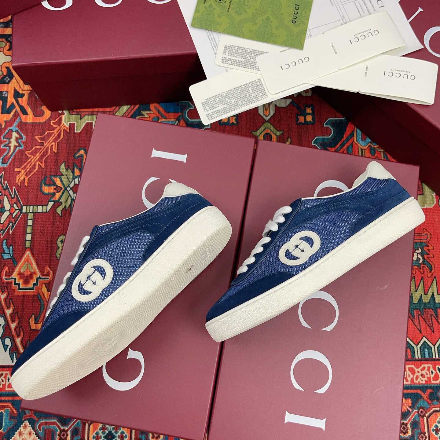 Gucci Interlocking G Sneaker - DesignerGu