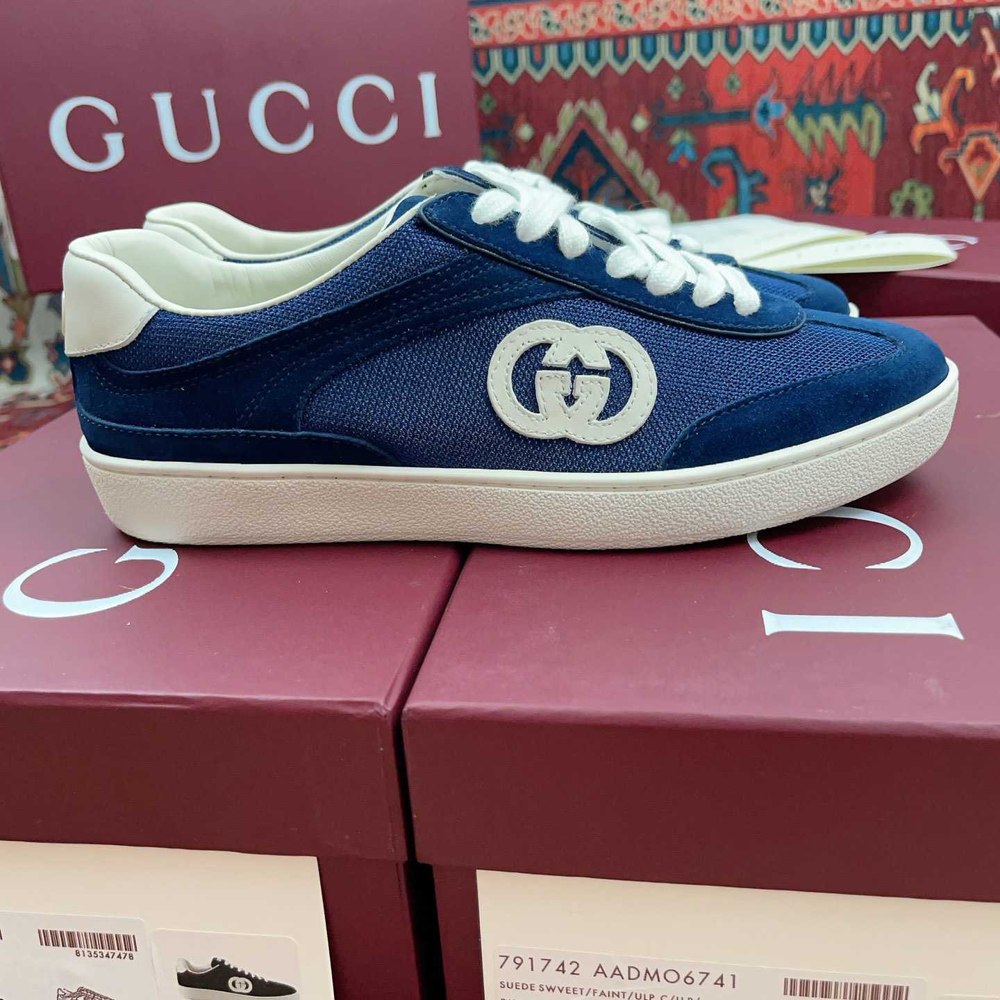 Gucci Interlocking G Sneaker - DesignerGu
