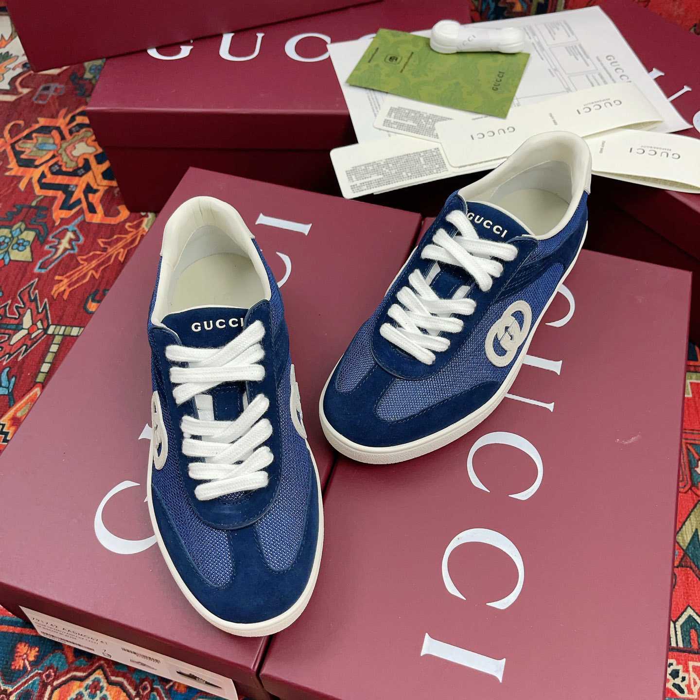 Gucci Interlocking G Sneaker - DesignerGu