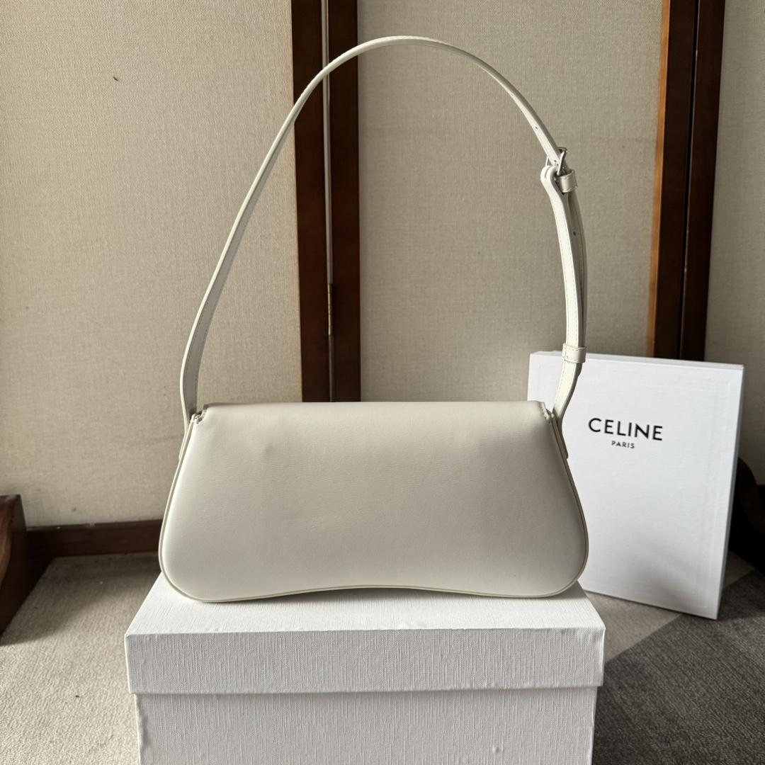 Celine Medium Celine Lola Bag In Shiny Calfskin - 
