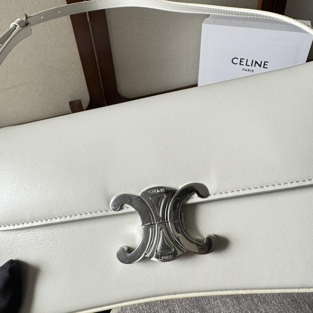 Celine Medium Celine Lola Bag In Shiny Calfskin - 
