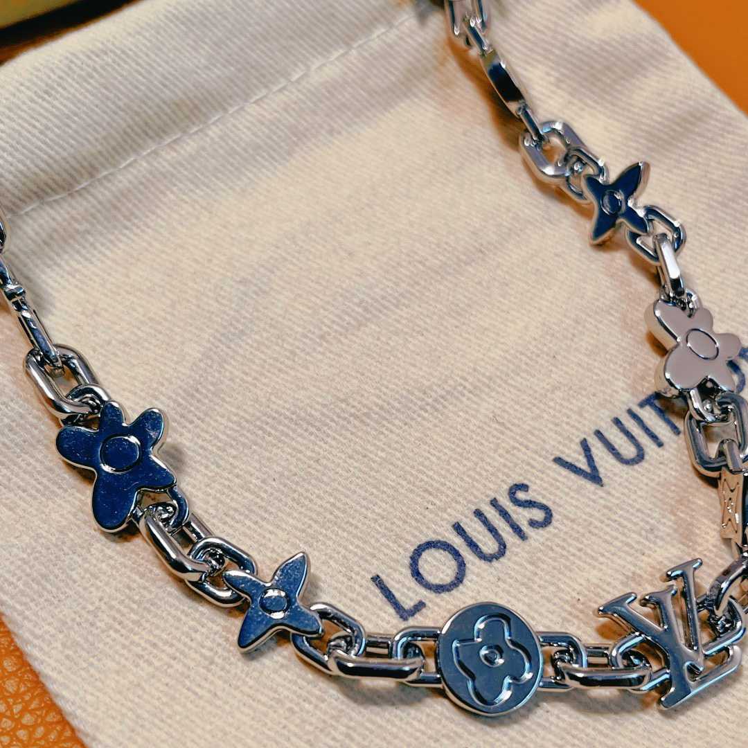 Louis Vuitton Monogram Craggy Necklace  M01880 - 