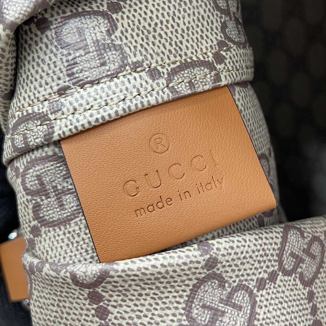 Gucci Small Shoulder Bag With Gucci Print - 