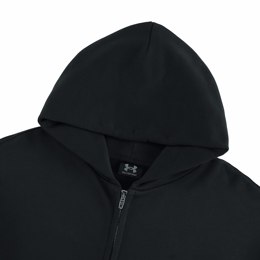 Balenciaga x Under Armour Zip-Up Hoodie Regular Fit - 