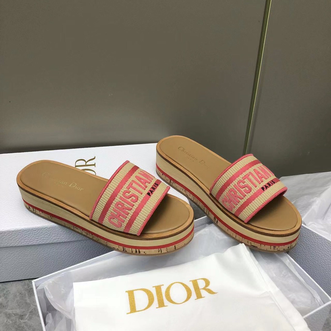 Dior Dioriviera Dway Platform Slide - 