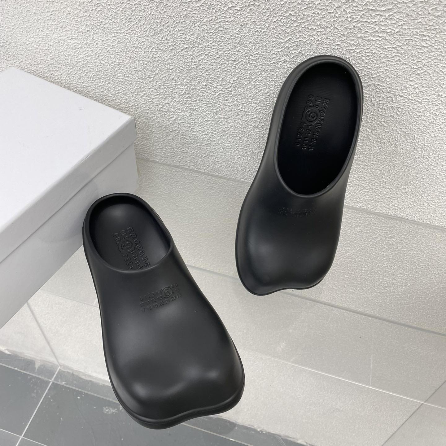 MM6 Maison Margiela Anatomic Numbers-motif Slippers - 