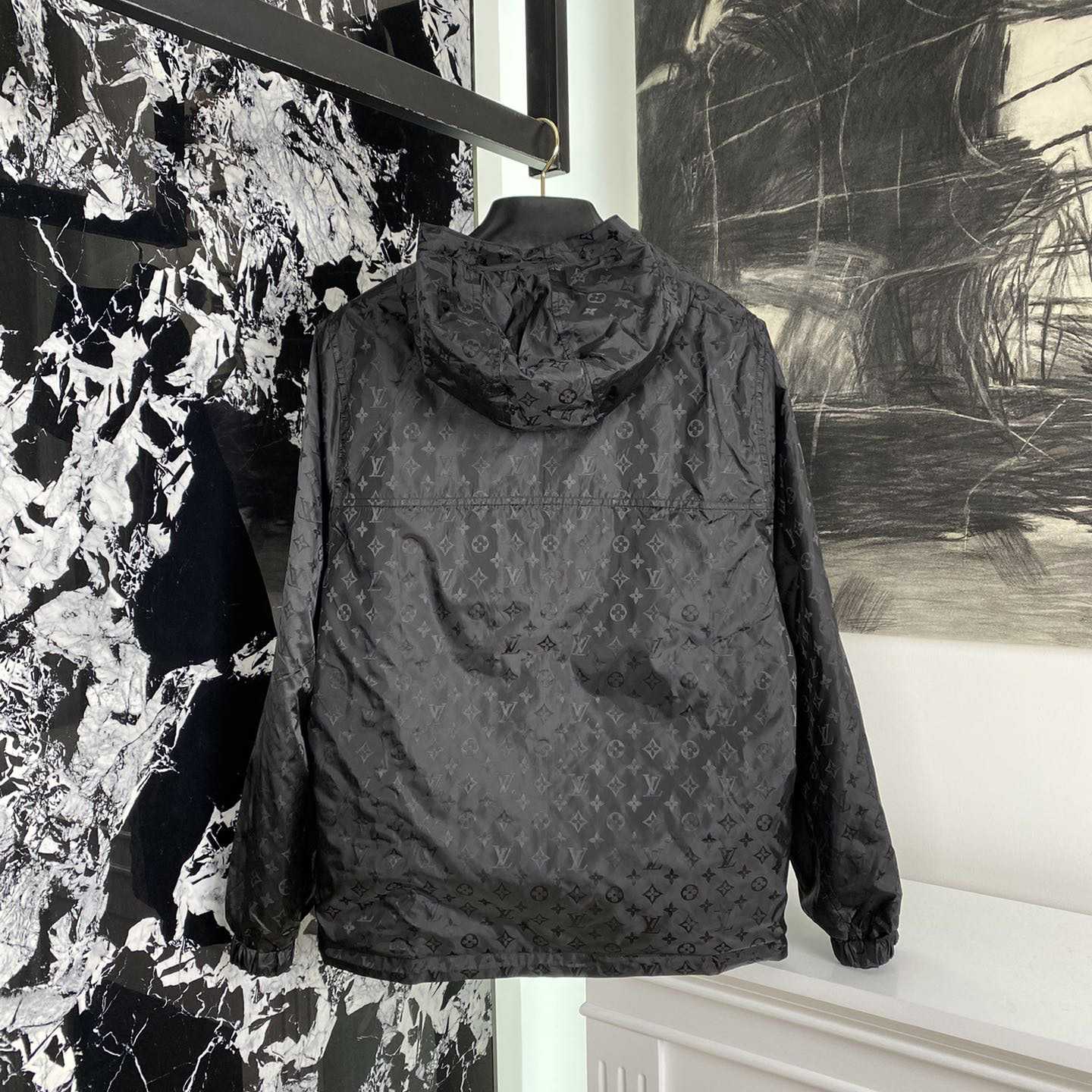 Louis Vuitton Monogram Reversible Nylon Windbreaker - 