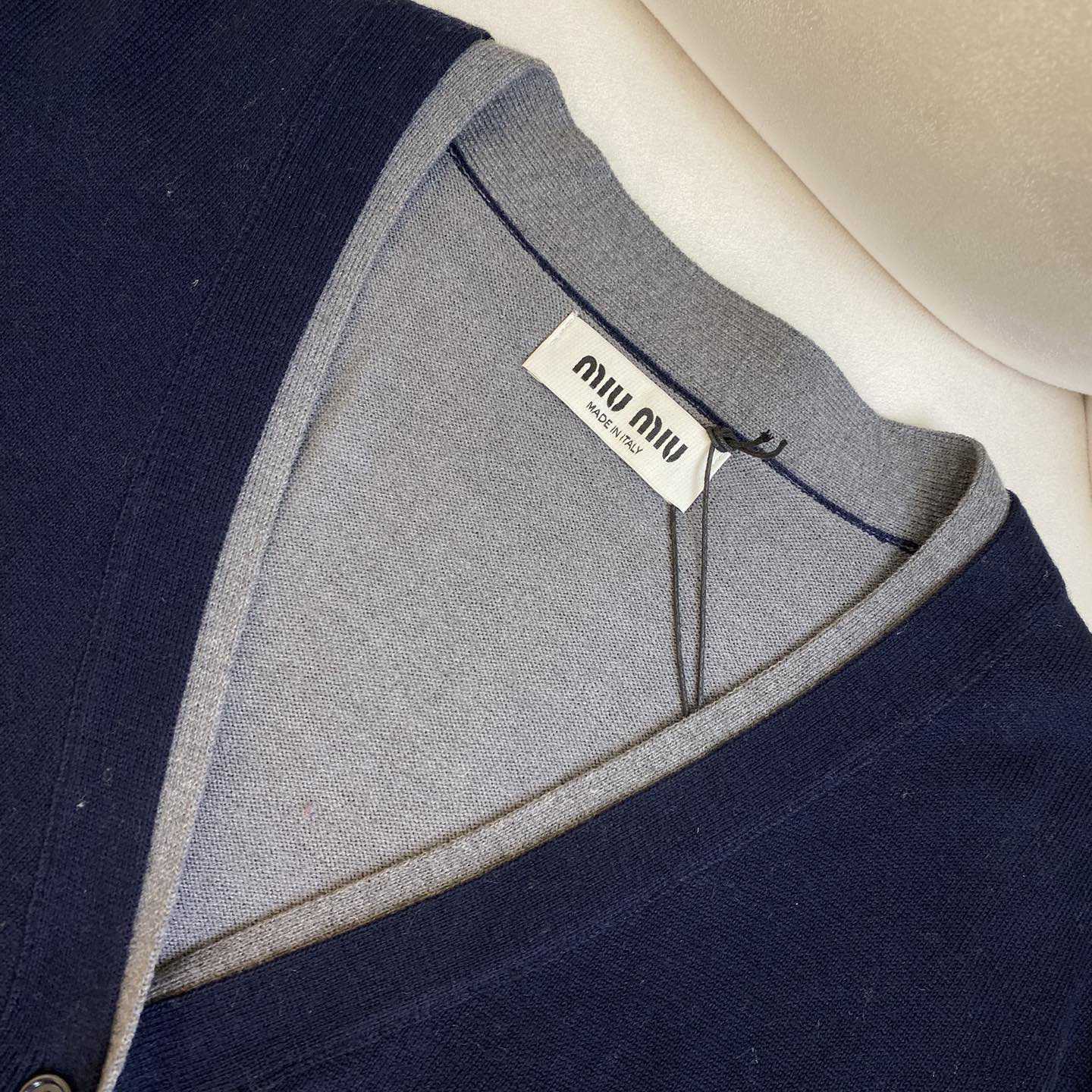 Miu Miu Silk Cashmere Cardigan Sweater - 