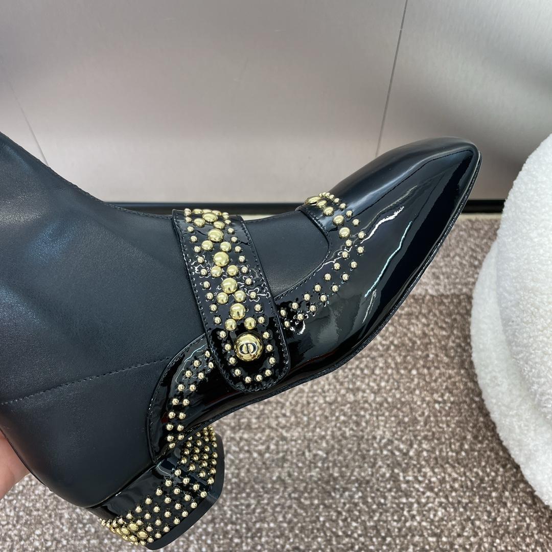 Dior Belle-D Heeled Ankle Boot - 