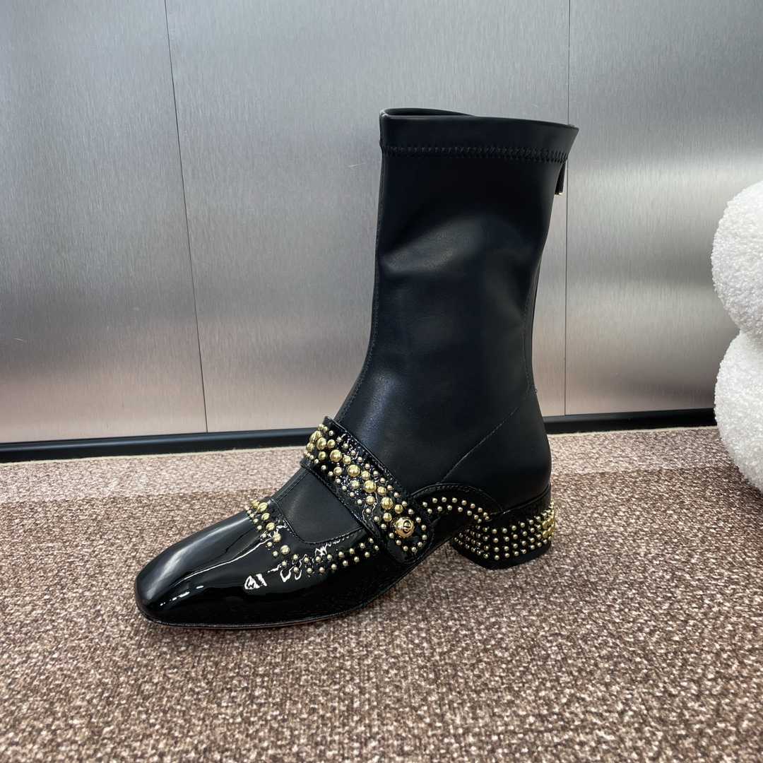 Dior Belle-D Heeled Ankle Boot - 