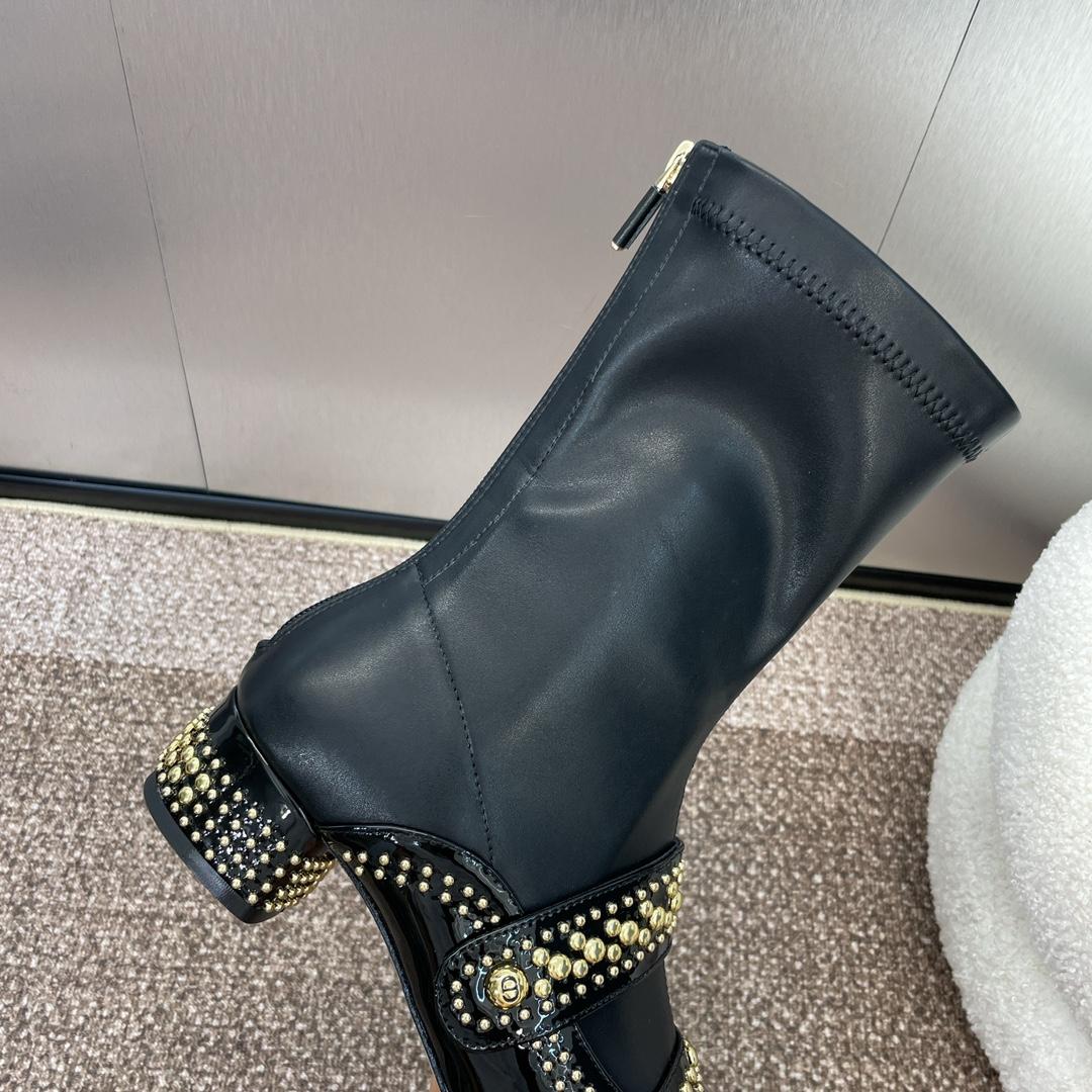 Dior Belle-D Heeled Ankle Boot - 