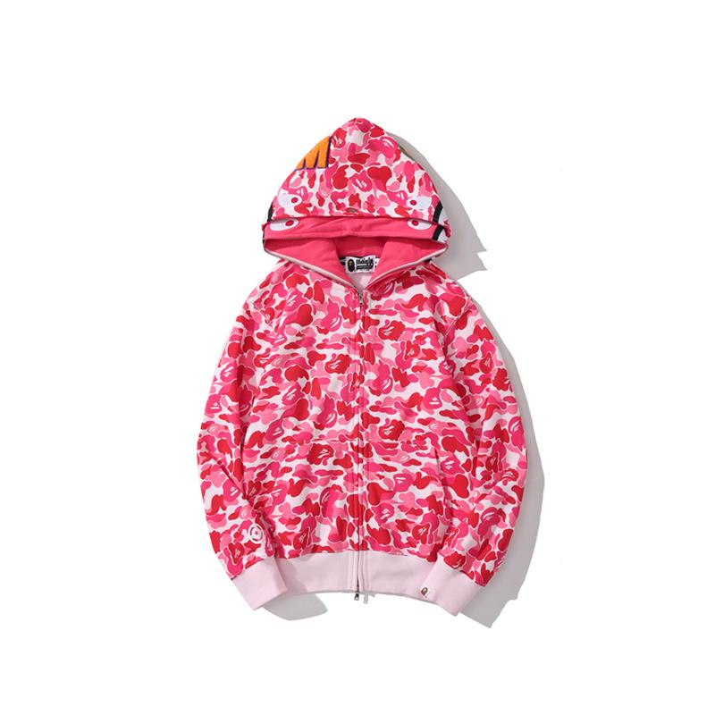 Bape Big ABC Camo Shark Full Zip Hoodie - 