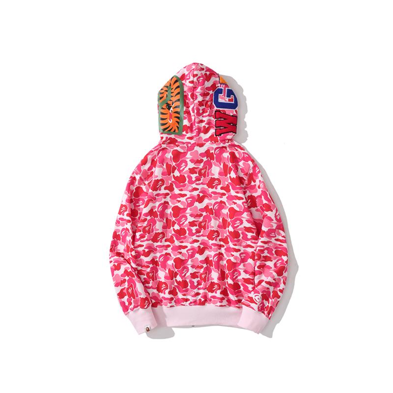 Bape Big ABC Camo Shark Full Zip Hoodie - 