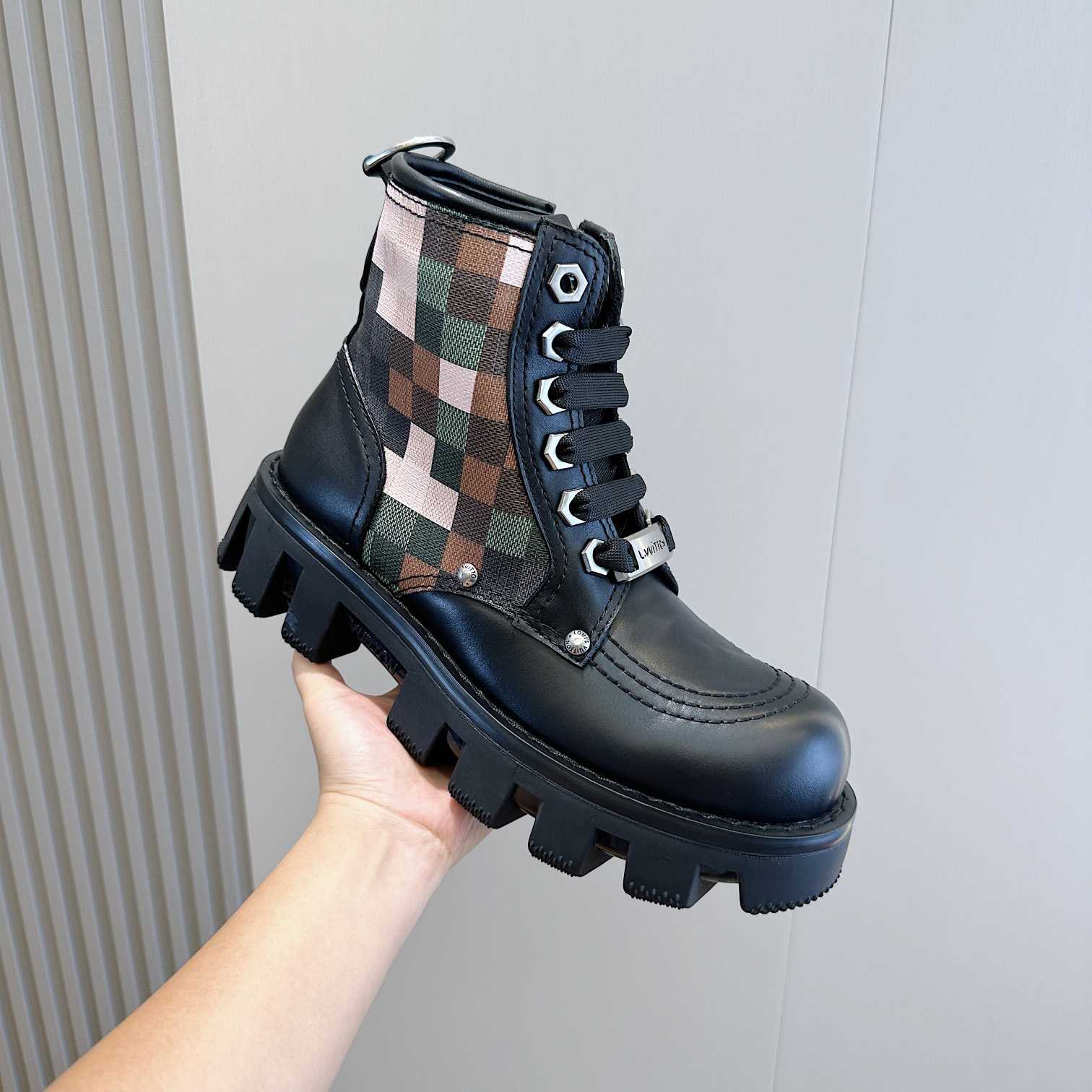 Louis Vuitton LV Checker Combat Boot   1ACNEX - 