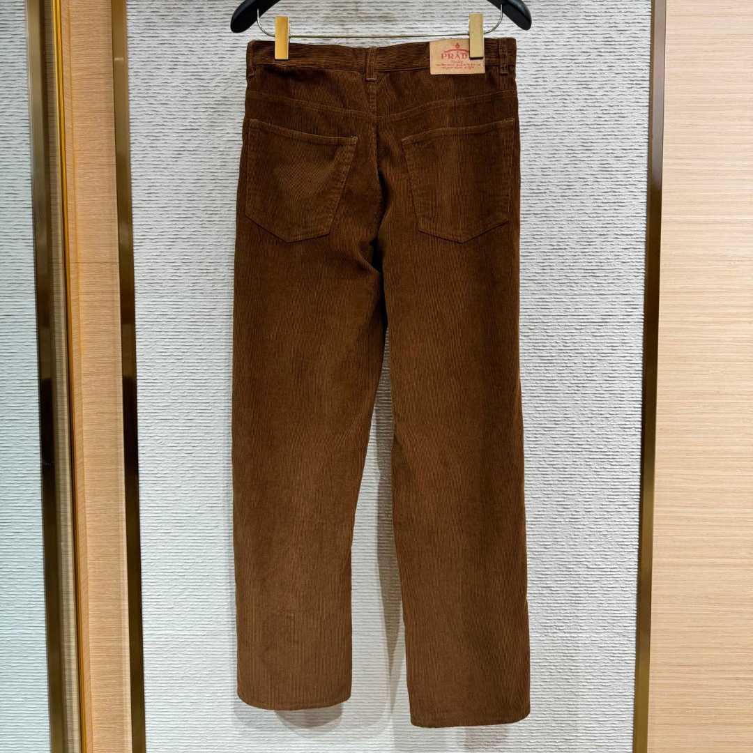 Prada Baggy Corduroy Pants - 