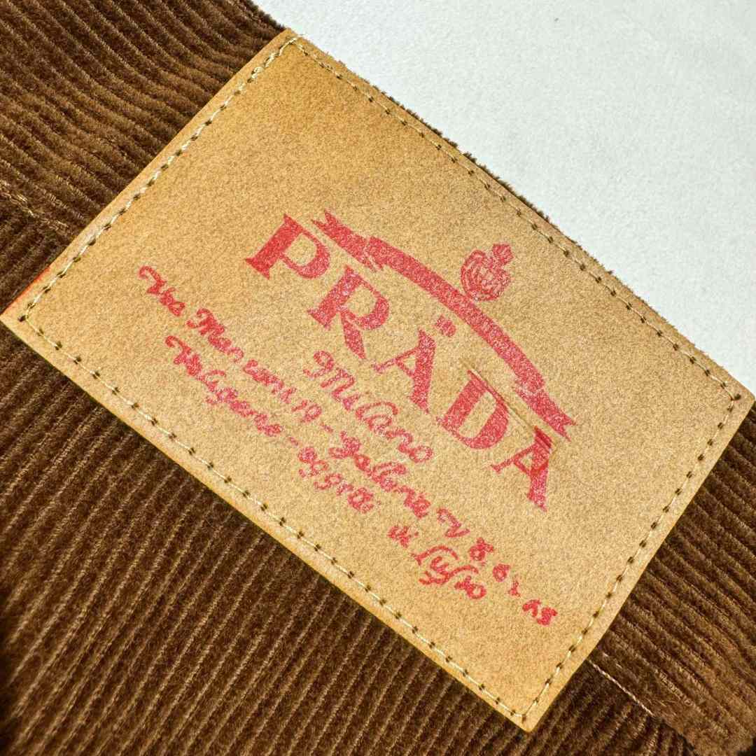 Prada Baggy Corduroy Pants - 