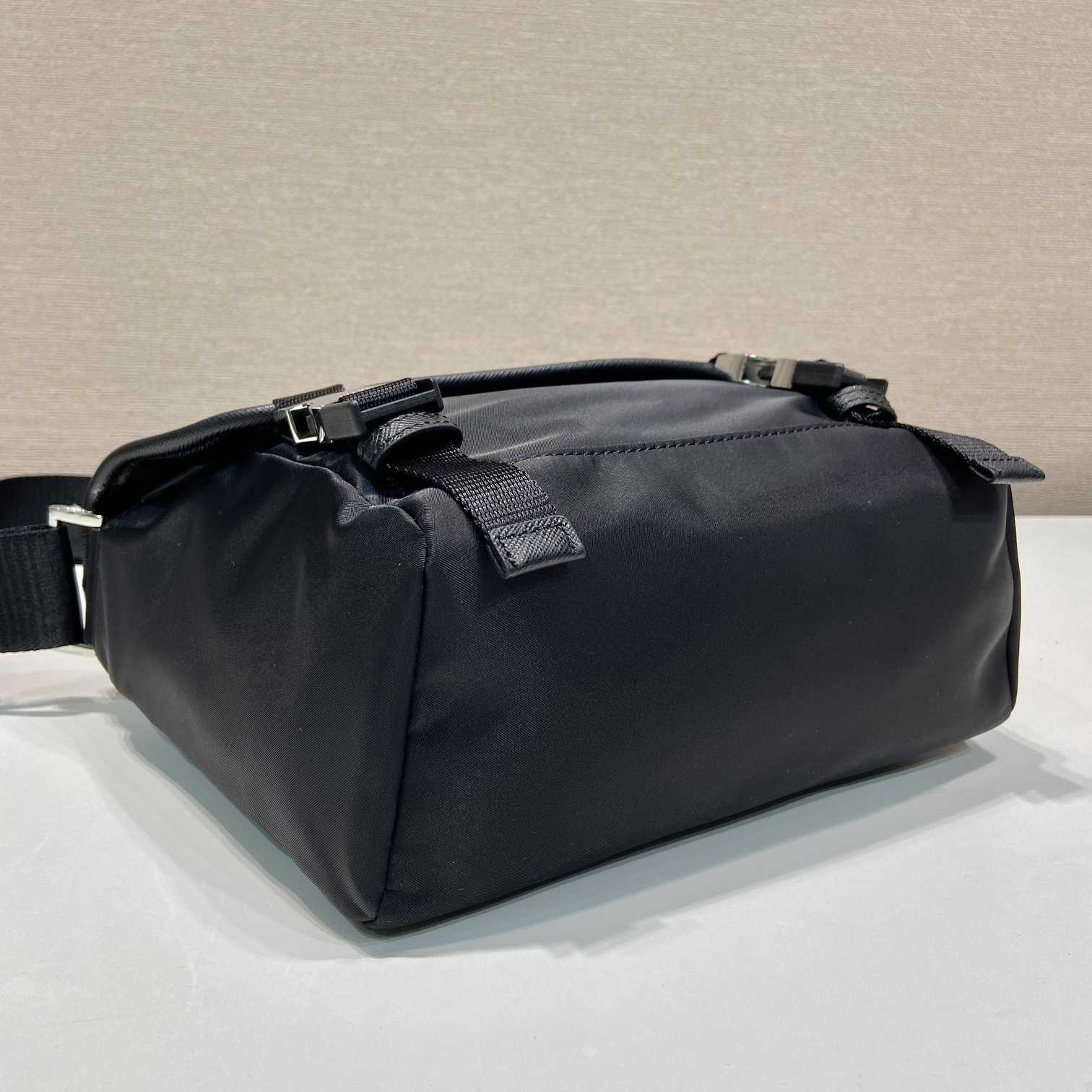 Prada Re-Nylon And Saffiano Leather Shoulder Bag - 