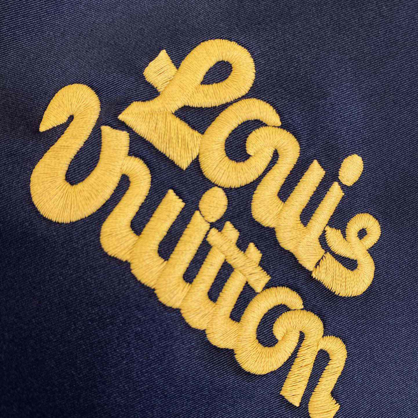 Louis Vuitton Cotton Aviator Jacket With Monogram Fleece Collar   - 