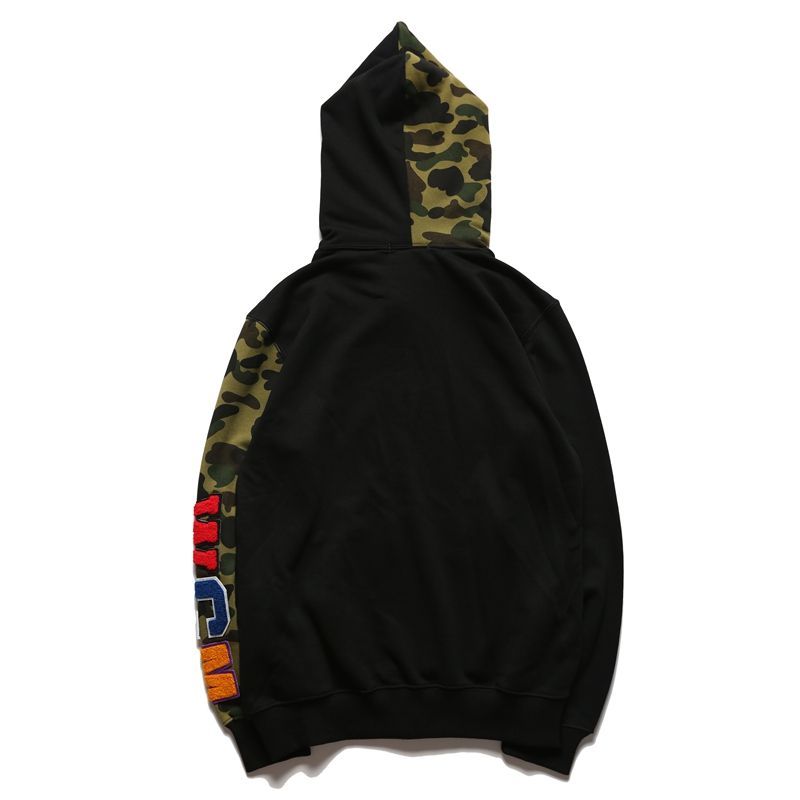Bape Full Zip Double Hoodie - 