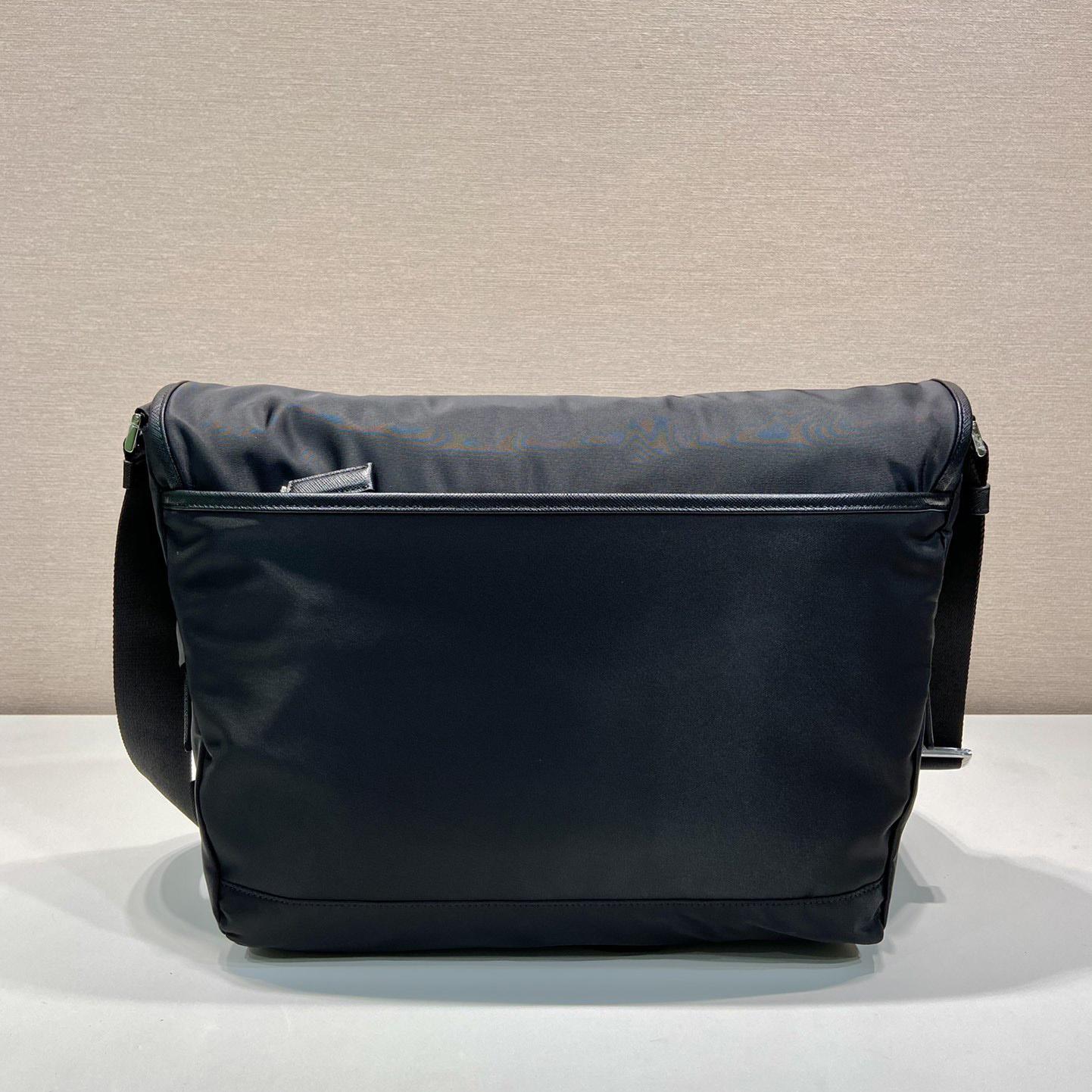 Prada Re-Nylon And Saffiano Leather Shoulder Bag - 