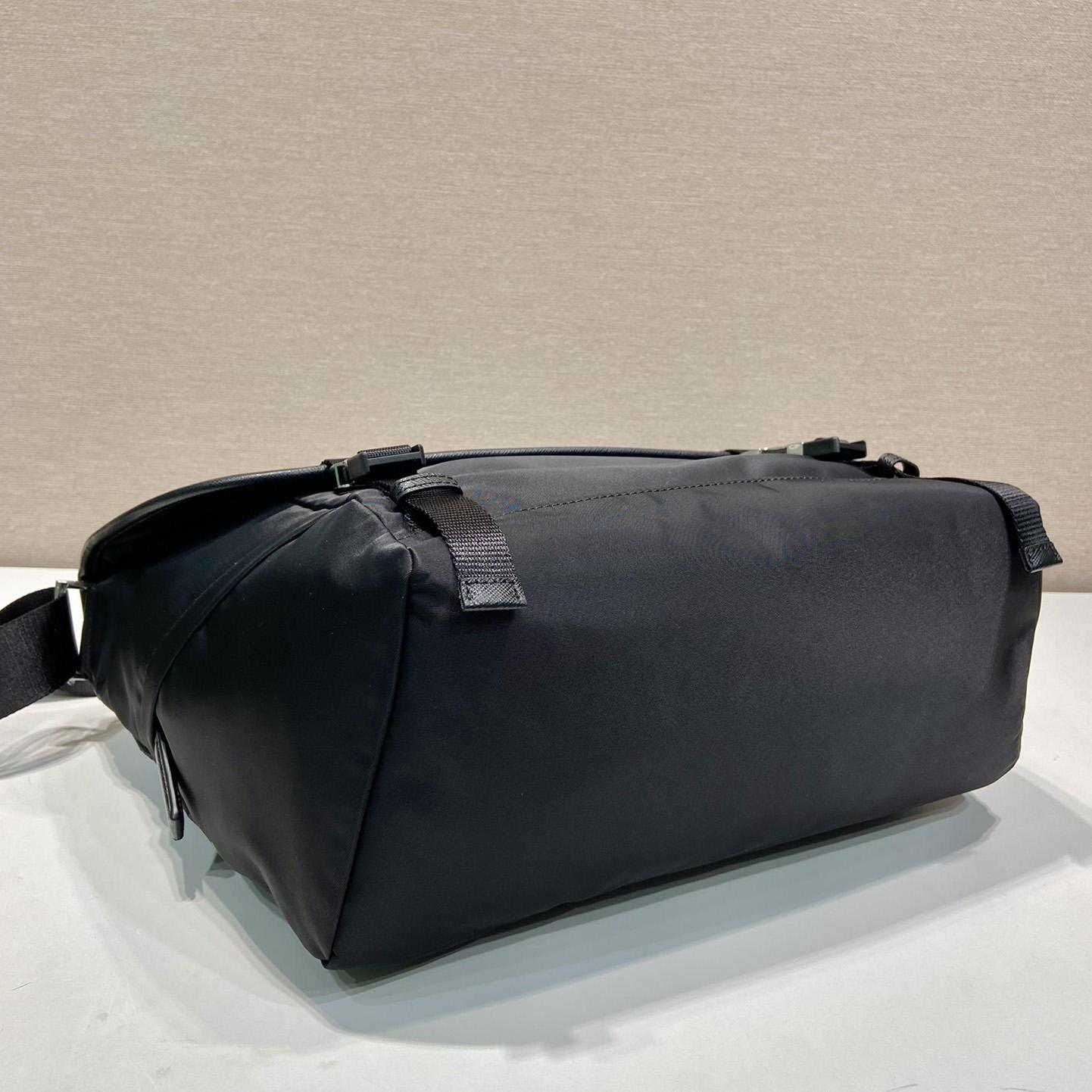 Prada Re-Nylon And Saffiano Leather Shoulder Bag - 