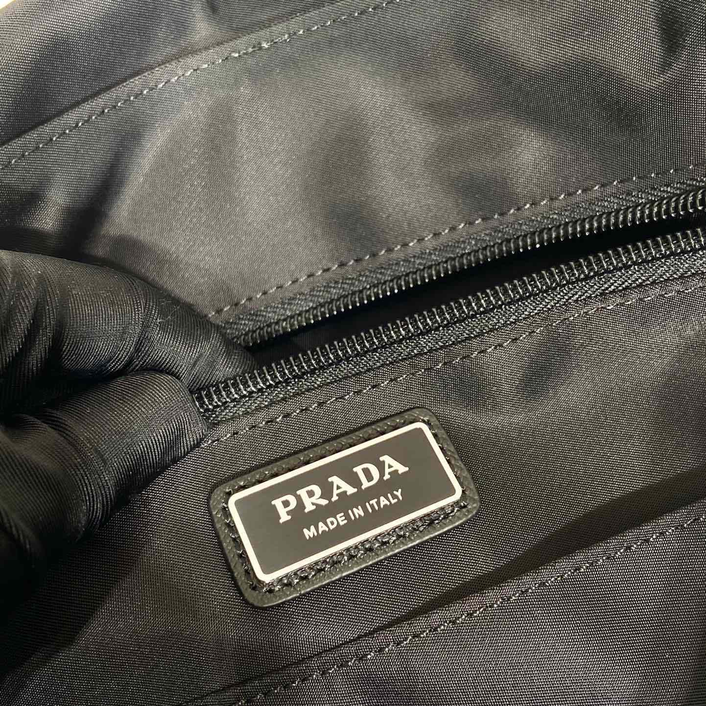 Prada Re-Nylon And Saffiano Leather Shoulder Bag - 