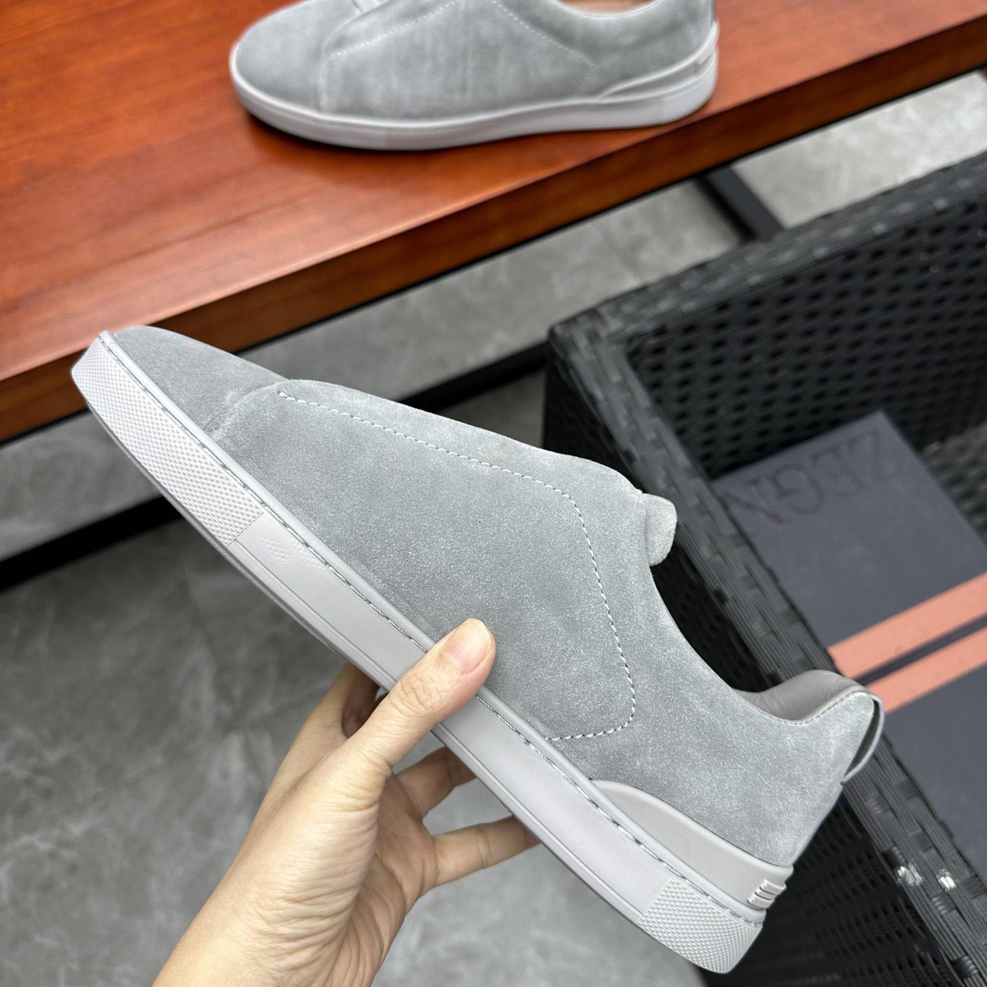 Zegna Suede Triple Stitch™ Sneakers - 
