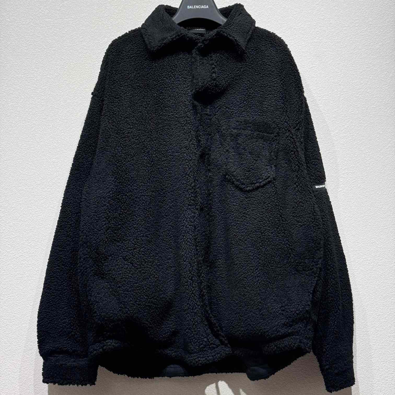 Balenciaga Teddy Overshirt - DesignerGu
