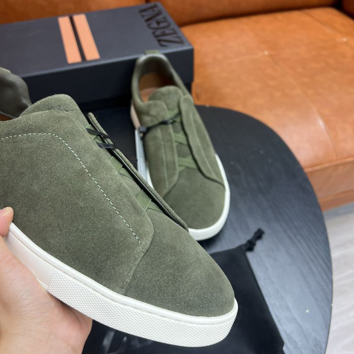 Zegna Suede Triple Stitch™ Sneakers - 