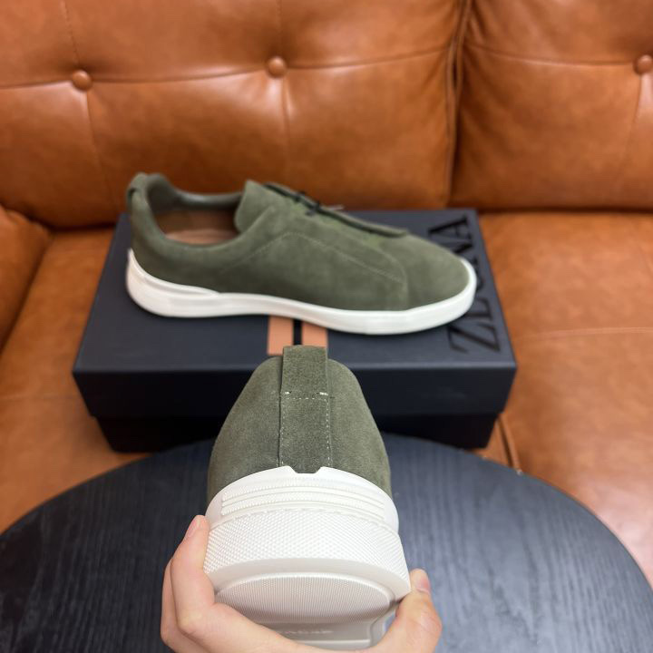 Zegna Suede Triple Stitch™ Sneakers - 