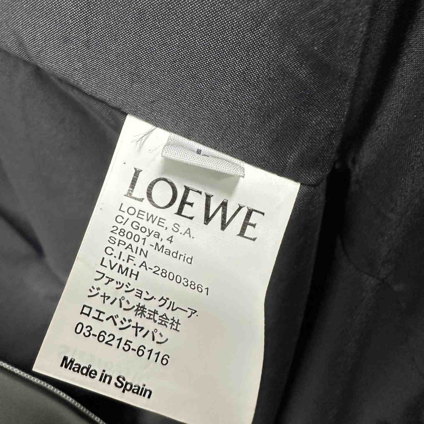 Loewe Bomber Jacket In Nappa Lambskin - 