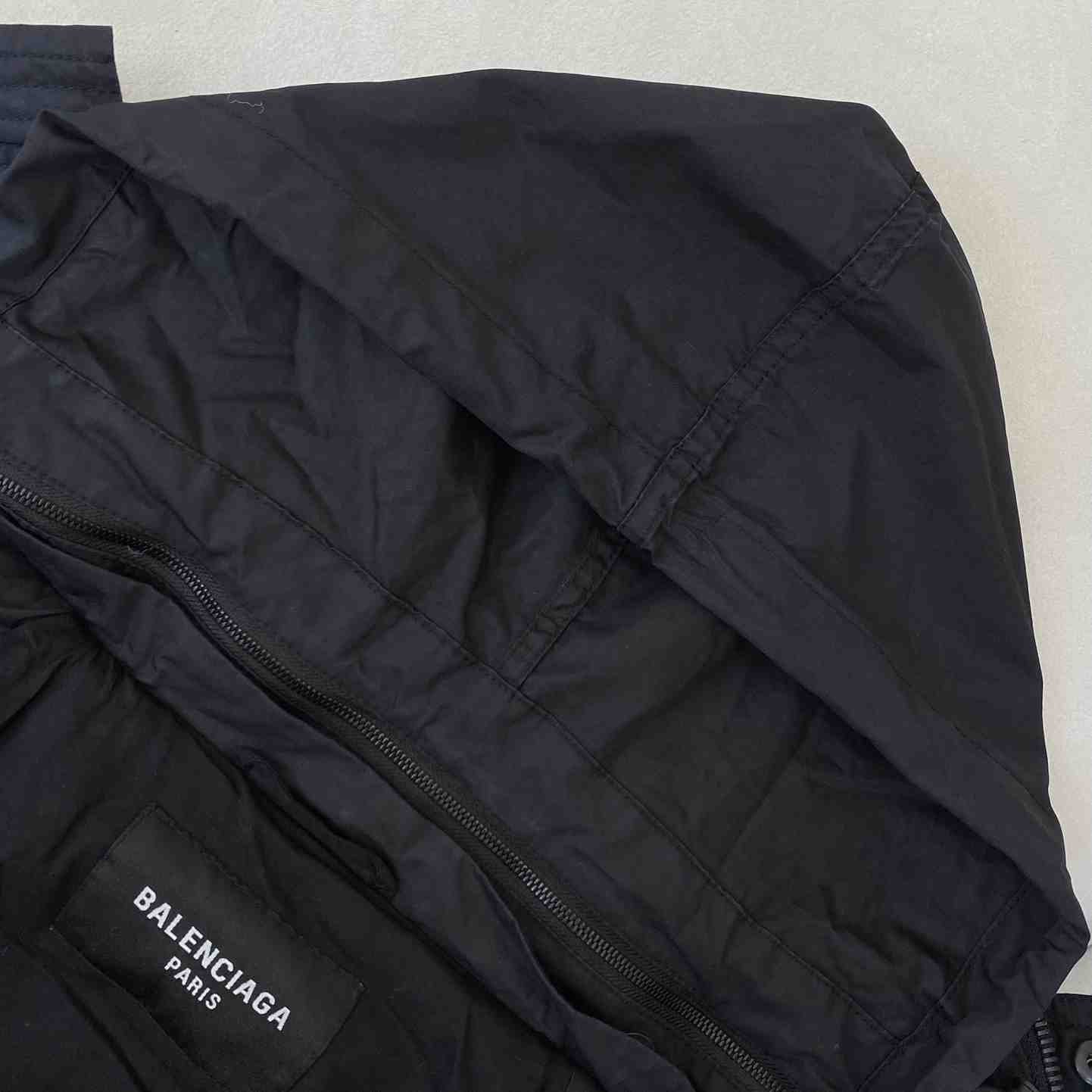 Balenciaga Logo-print Hooded Padded Jacket - 